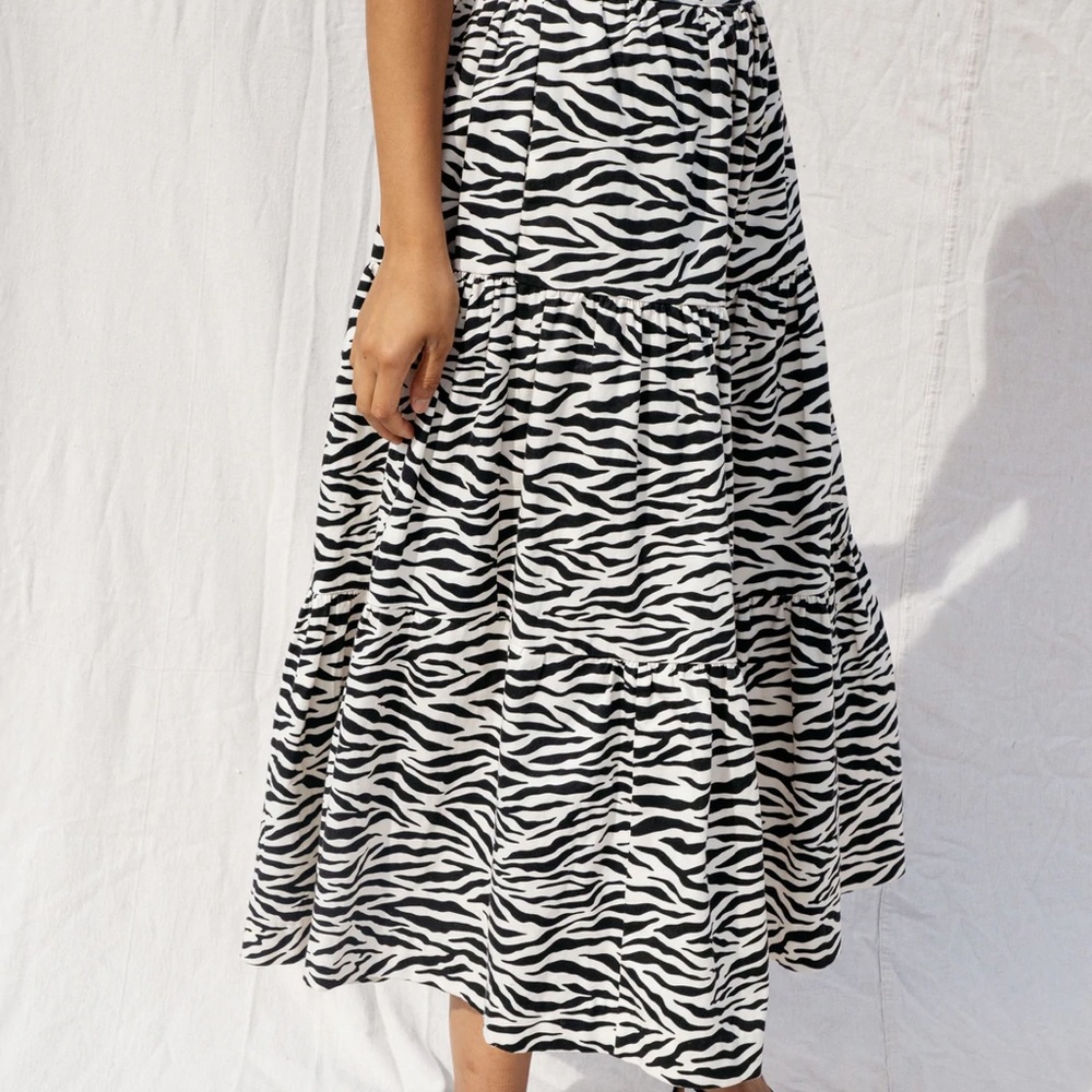 Nikki Chasin Zebra Skirt - Large - Picture 2 of 6